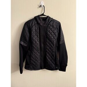 MPG 3M Thinsulate Women's Long Sleeve Hoodie Jacket‎ Black Medium